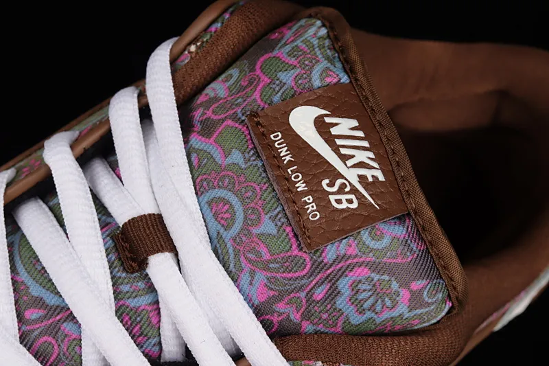 All categories Nk SB Dunk series Nk SB Dunk Low low-top sneakers F version Nk SB Dunk Low "Paisley" new cashew flower SB low-top sports and leisure sneakers DH7534-200